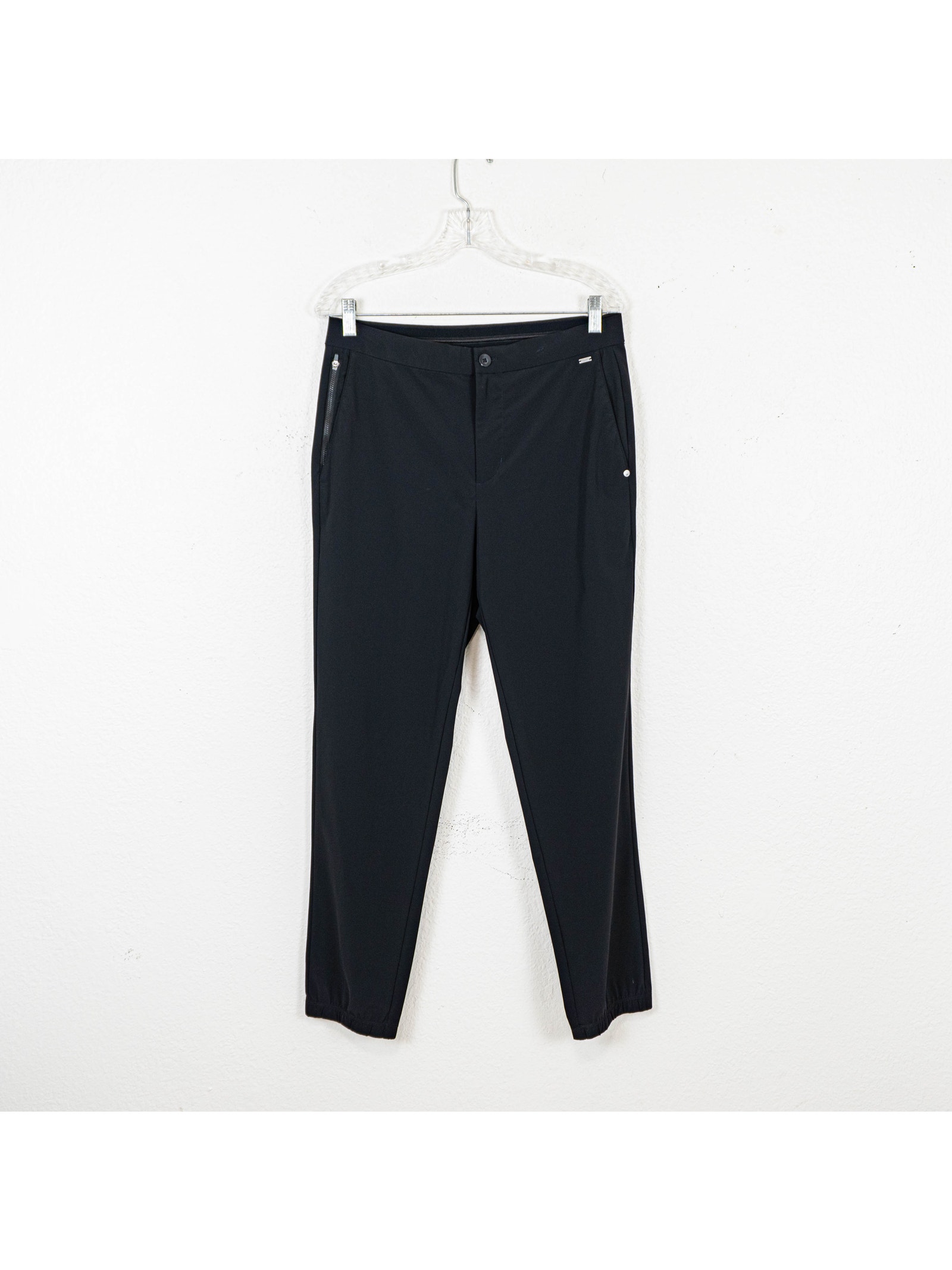 Vuori Men's Fleet Travel Jogger Pants In Black Size Medium